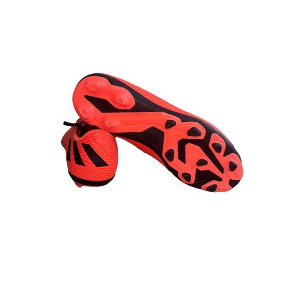 Adidas Nemeziz 19.4 FxG J Youth Size 6Y Orange Black Futbol Soccer Cleats EH0507 - Picture 5 of 5